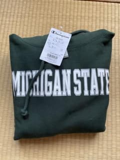 Champion MICHIGAN STATE スウェットパーカー Ｌサイズのサムネイル