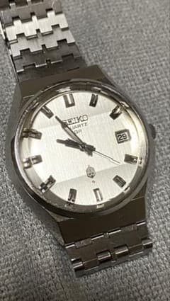 SEIKO QUARTZ QR 3862-8010腕時計 シルバー文字盤 SEIKO QUARTZ QR 3862-8010腕時計 シルバー文字盤 - メルカリ