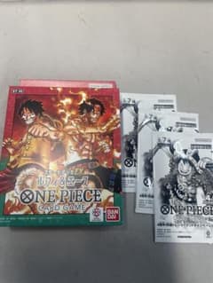 ONE PIECEスタートデッキEX ルフィ&エース 1個　プロモカード　3枚のサムネイル