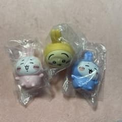 ちいかわ うさぎ ハチワレ　ソフビフィギュア　3点セットのサムネイル