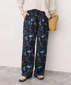 Spick & Span TICCA ティッカ 別注フラワープリントパンツ - メルカリ