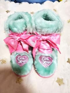 tmzs様専用★　ファー　ブーツ　20cmのサムネイル