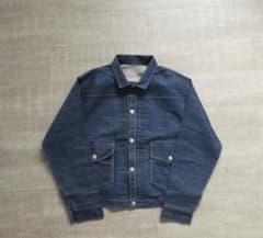 40 未使用 LEVI'S lVCトリプルプリーツブラウス デニムジャケット