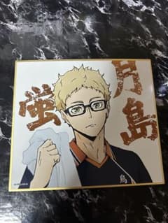 ハイキュー!! 月島蛍 イラスト色紙のサムネイル