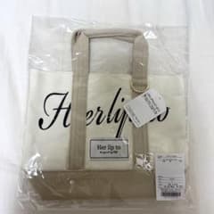 herlipto Canvas Mini Tote トートバッグ White - メルカリ