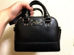 【超美品】ケイトスペードミニショルダーバッグ ブラックのサムネイル
