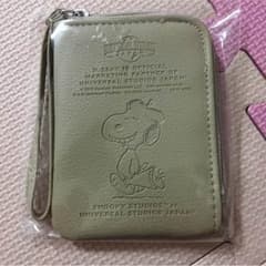 値下げ！USJスヌーピー財布、小銭入れ、新品のサムネイル
