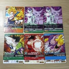 ドラゴンボールZ カード 6枚セットのサムネイル
