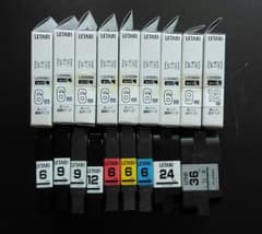 レタリテープ　18個セットのサムネイル