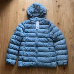 UNIQLO KIDS フード付きダウンコート 160のサムネイル