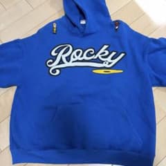 Retro Rari Rocky パーカー ブルー Lのサムネイル