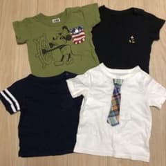 Tシャツ 4枚セット　80cmのサムネイル
