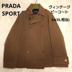 希少 PRADA SPORT 00s Pコート ウールコート メタルボタン 希少 PRADA SPORT 00s Pコート ウールコート メタルボタン - メルカリ