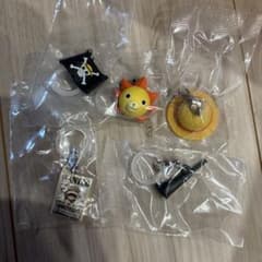 ONE PIECE ワンピース めじるしアクセサリー4 5種セット コンプリートのサムネイル