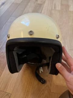 Biltwell Bonanza DOT ヘルメット クリーム色のサムネイル