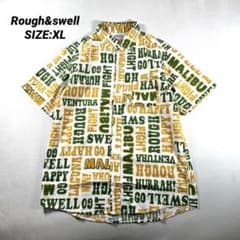 XL R&S ラフ&スウェル 総柄　ボタンダウンシャツ　ゴルフウェア XL R&S ラフ&スウェル 総柄 ボタンダウンシャツ ゴルフウェア - メルカリ