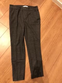 チェックパンツ パンツ グレー　ZARA トラウザーのサムネイル