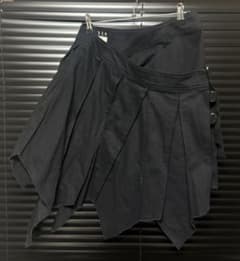 【BLACK PEACE NOW】ゴシック アシンメトリースカート レア 日本製 BLACK PEACE NOW】ゴシック アシンメトリースカート レア 日本製