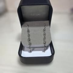 TSUTSUMI PT900 ロングピアス TSUTSUMI PT900 ロングピアス - メルカリ