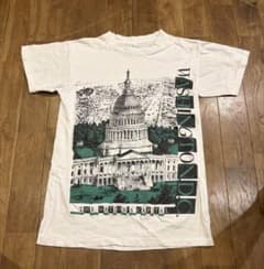 90s print T-shirt whiteのサムネイル