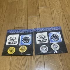 MAN WITH A MISSION 甲子園ライブ 缶バッジ ステッカーセットのサムネイル