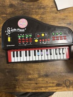 Kids Piano 25鍵 黒のサムネイル