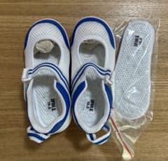 IFME 上履き 16.5cm ブルー ホワイトのサムネイル