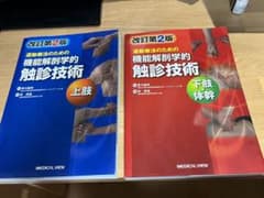 運動療法のための機能解剖学的触診技術  上肢 下肢 2冊セットのサムネイル