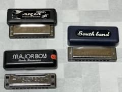 ハーモニカ 3点セット MAJORBOY ARIA South band - メルカリ