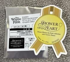 羽生結弦　SHOWER OF HEART 購入特典　シール　ステッカー　ゴールド