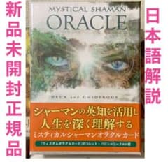 ミスティカルシャーマンオラクルカード　幸運受取　開運　恋愛成就　金運上昇 ミスティカルシャーマンオラクルカード 幸運受取 開運 恋愛成就 金運