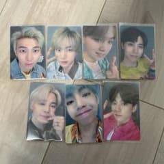 BTS lights boy with luv トレカ 特典　FC限定　オールのサムネイル