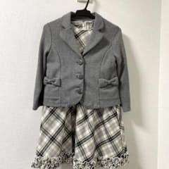 110 120 小学校入学式用　幼稚園　卒業式用　ジャケット　女の子　フォーマルのサムネイル