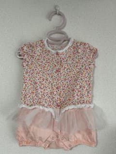 ミキハウス　ドレスオール ピンク系のサムネイル