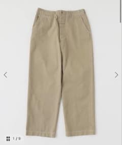 CIOTA スビンコットンウェポンチノパンツ ストーンウオッシュ サイズ4 CIOTA スビンコットンウェポンチノパンツ ストーンウオッシュ