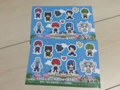 밤벚꽃씨의 대작전 스티커 2장 AnimeJapan 애니메이션 재파