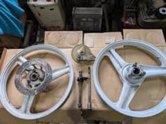 HONDA NS50F アルミ ホイール 前後セット 17インチ - メルカリ