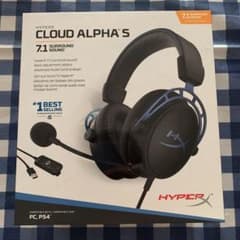 ハイパーエックス　HyperX CLOUD ALPHA S ゲーミングヘッドホンのサムネイル
