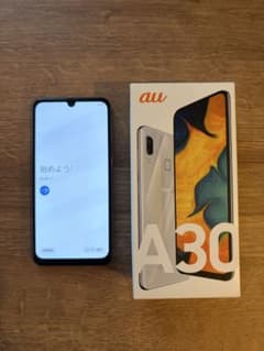 Samsung Galaxy A30 ホワイト 本体のサムネイル