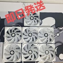【美品】120mmThermalright PCケースファン 7個セット 本体のサムネイル