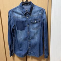 デニムシャツ 長袖 160のサムネイル