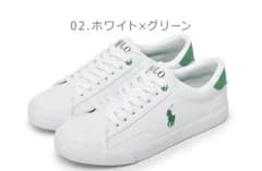 （新品未使用）ラルフローレン　スニーカー　グリーンのサムネイル