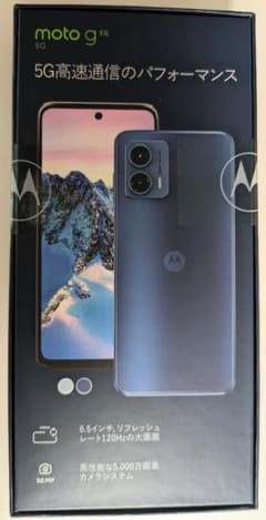 【新品・未使用】moto g53j 5G インクブラック 128 GBのサムネイル