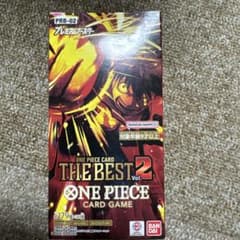 원피스 카드 The Best 2 1box 테이프 포함