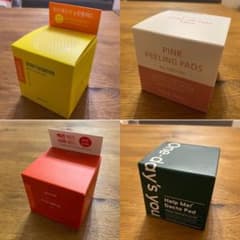 【4種セット】トナーパッド（ピーリングパッド）のサムネイル