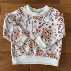 SHEIN クッキー柄 トレーナー 18-24Mのサムネイル