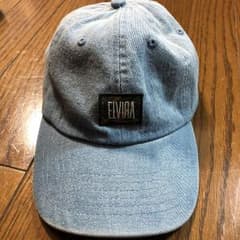 ELVIRA 帽子 デニム色のサムネイル
