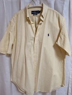 Ralph Lauren CLASSIC FIT ストライプ　半袖シャツのサムネイル