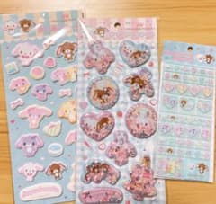 Sugarbunnies シュガーバニーズシール 3シートセット 新品未使用