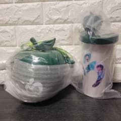 Mrs. GREEN APPLE 팝콘 박스 & 음료 컵 홀더